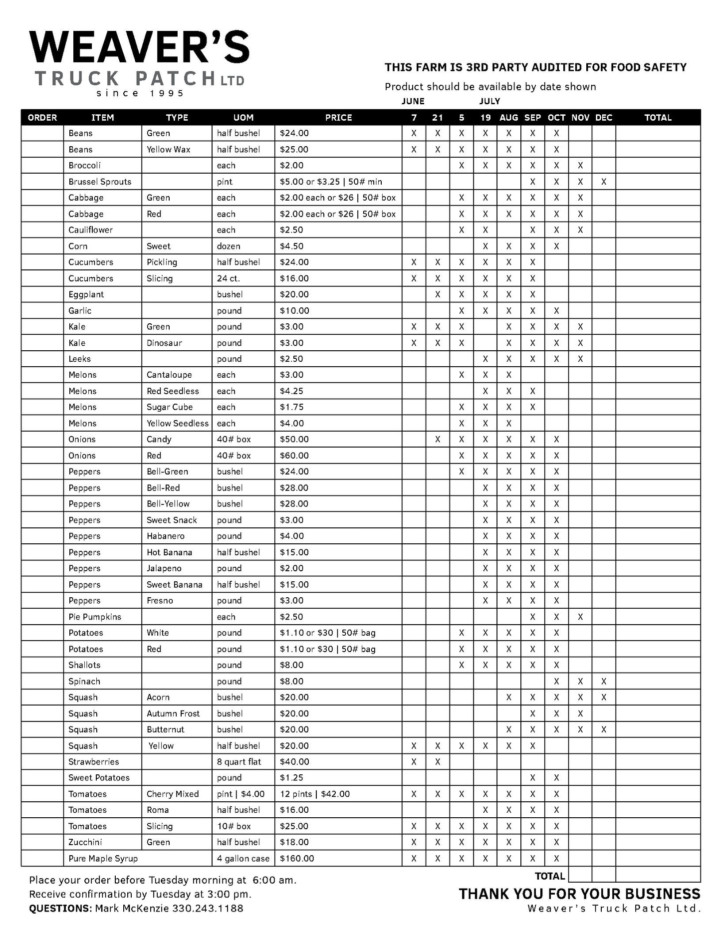 Cauliflower, Romanesco  - Weaver's